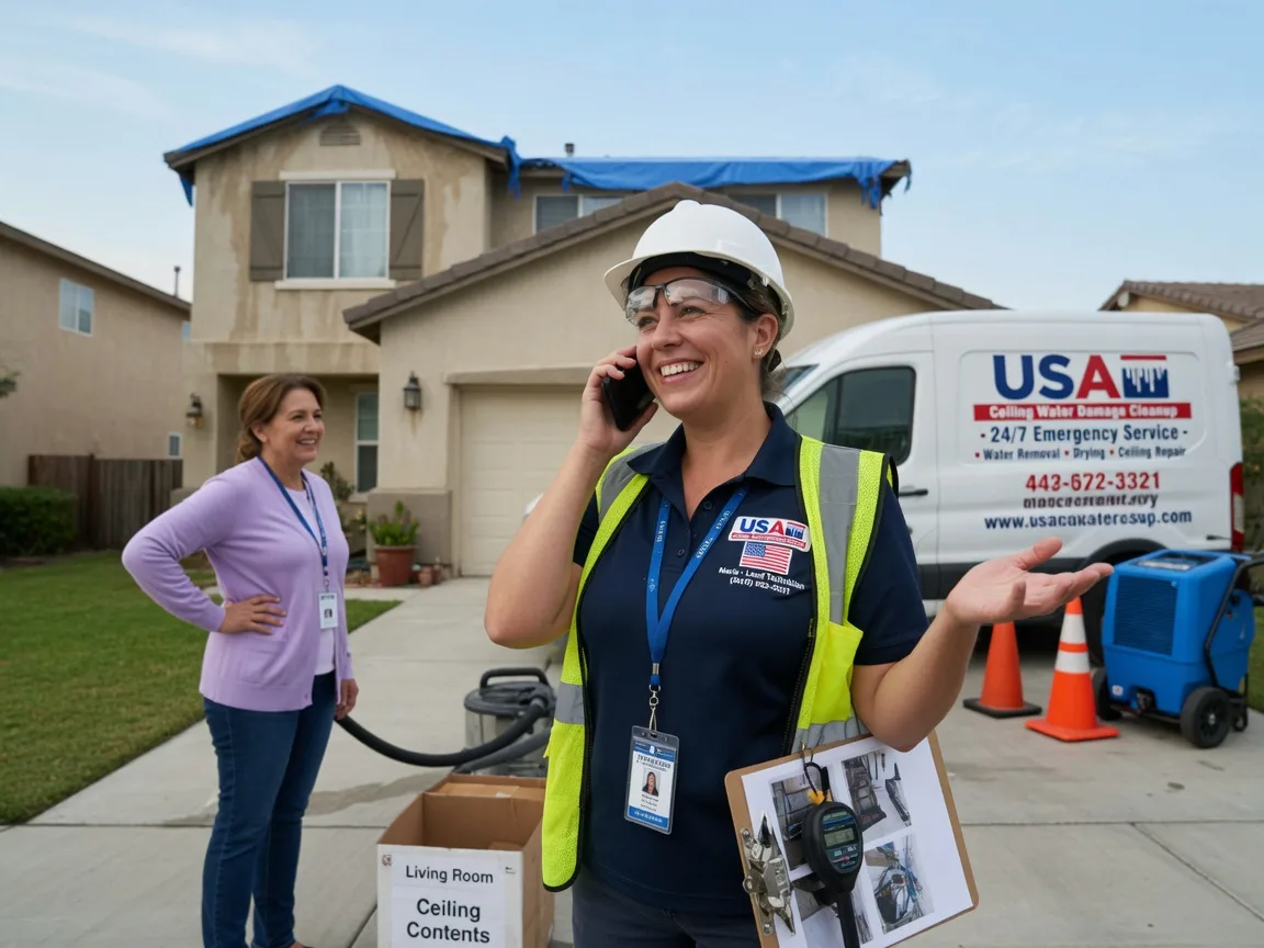 Ceiling Water Damage Restoration Glade, KS FAQs